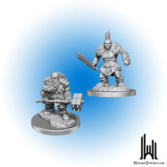 D&D Nolzur's Marvelous Miniatures: Duergar Fighters